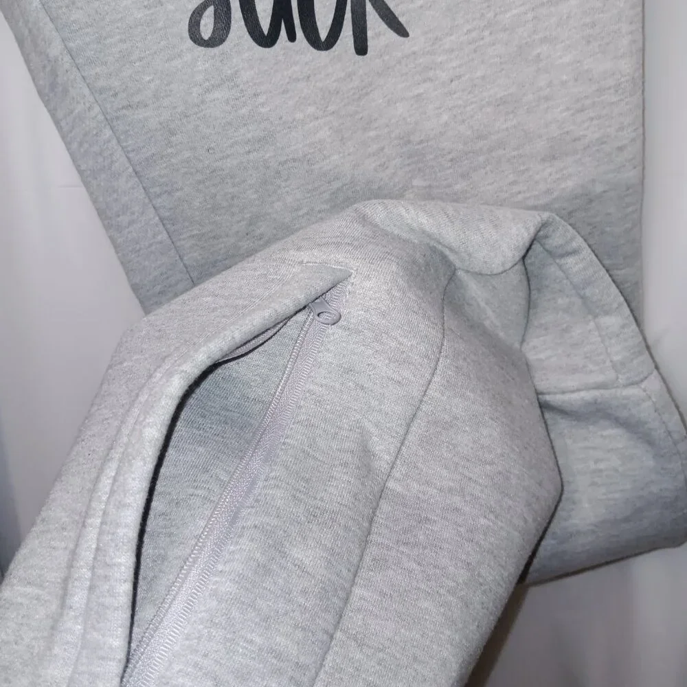 T CREW STACKED MEAN PEOPLE SUCK GRAPHIC SWEATPANTS